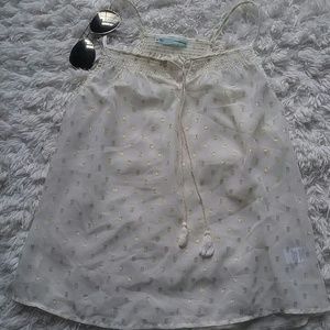 Gold speckled blouse